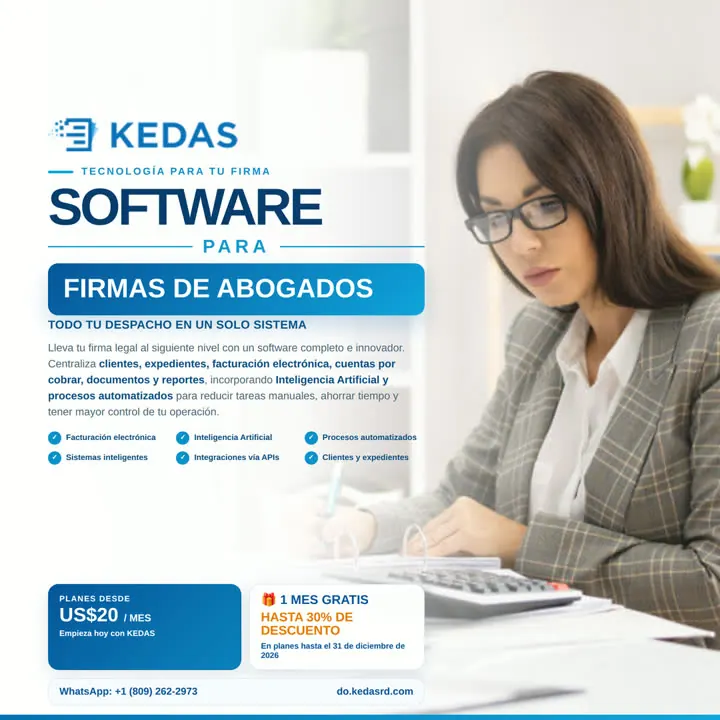 Software KEDAS para Firmas de abogados