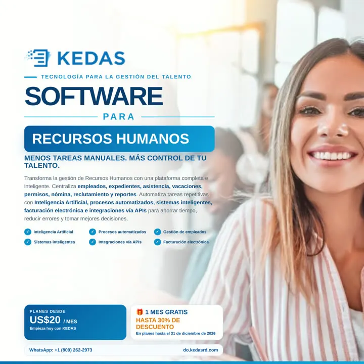 Software KEDAS para Recursos humanos
